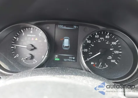 2017 Nissan Rogue Sv из США, поврежденный, VIN KNMAT2MV3HP557601